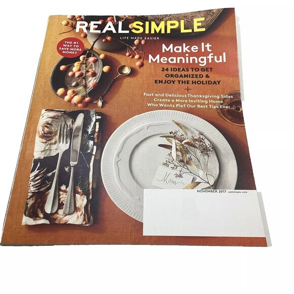 Real Simple Magazine (Life Made Easier) Complete Year 2017 - 12 Issues - Picture 14 of 16